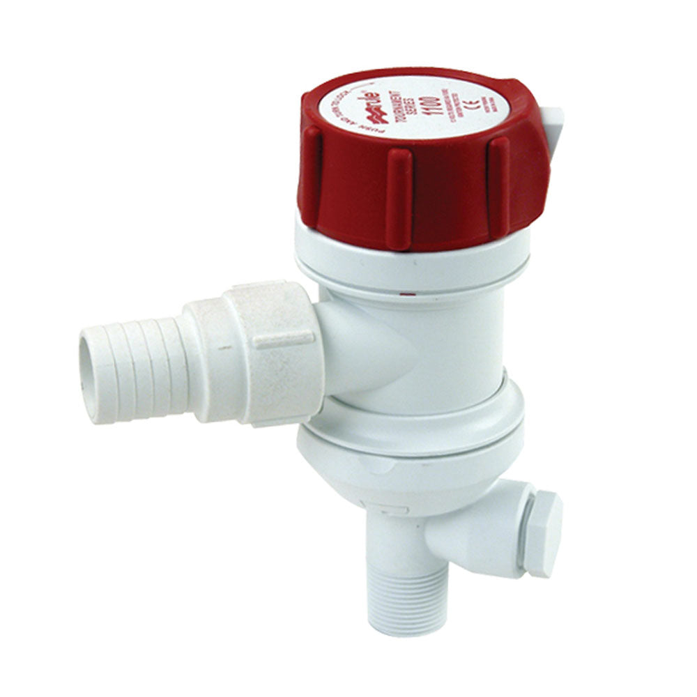 RULE "FC" TOURNAMENT SERIES 1100 GPH LIVEWELL/AERATOR W/ SEACOCK INLET